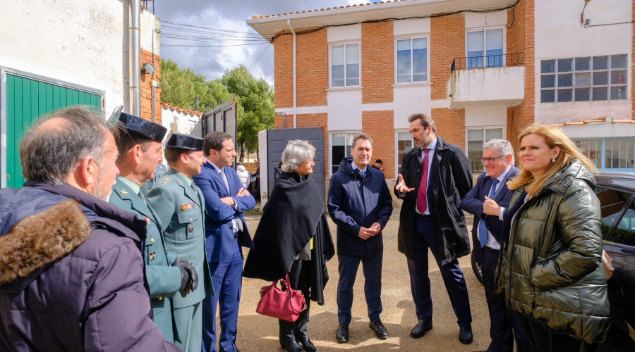 El delegado del Gobierno de España en Castilla-La Mancha alaba la colaboración entre instituciones para mejorar las instalaciones de seguridad ciudadana