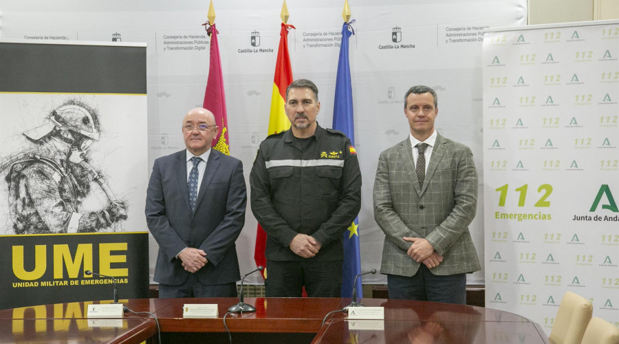 Castilla-La Mancha y Andalucía participan en un simulacro de emergencia Nivel 3